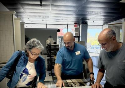 A goup of people consulting