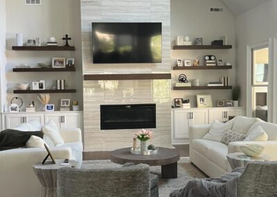 After image of the Living room design